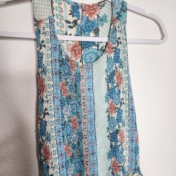 Matilda Jane Lets Go Together Weekend Dreams Dress Midi Floral Smocked Medium - Picture 3 of 11